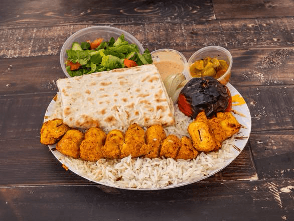Chicken thigh kabob